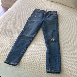 Levi’s wedgie skinny jeans